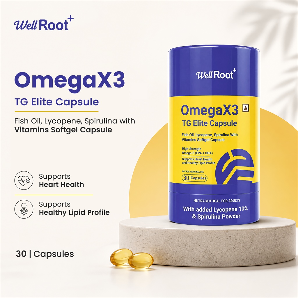 WELLROOT OMEGAX3 TG ELITE CAPSULE