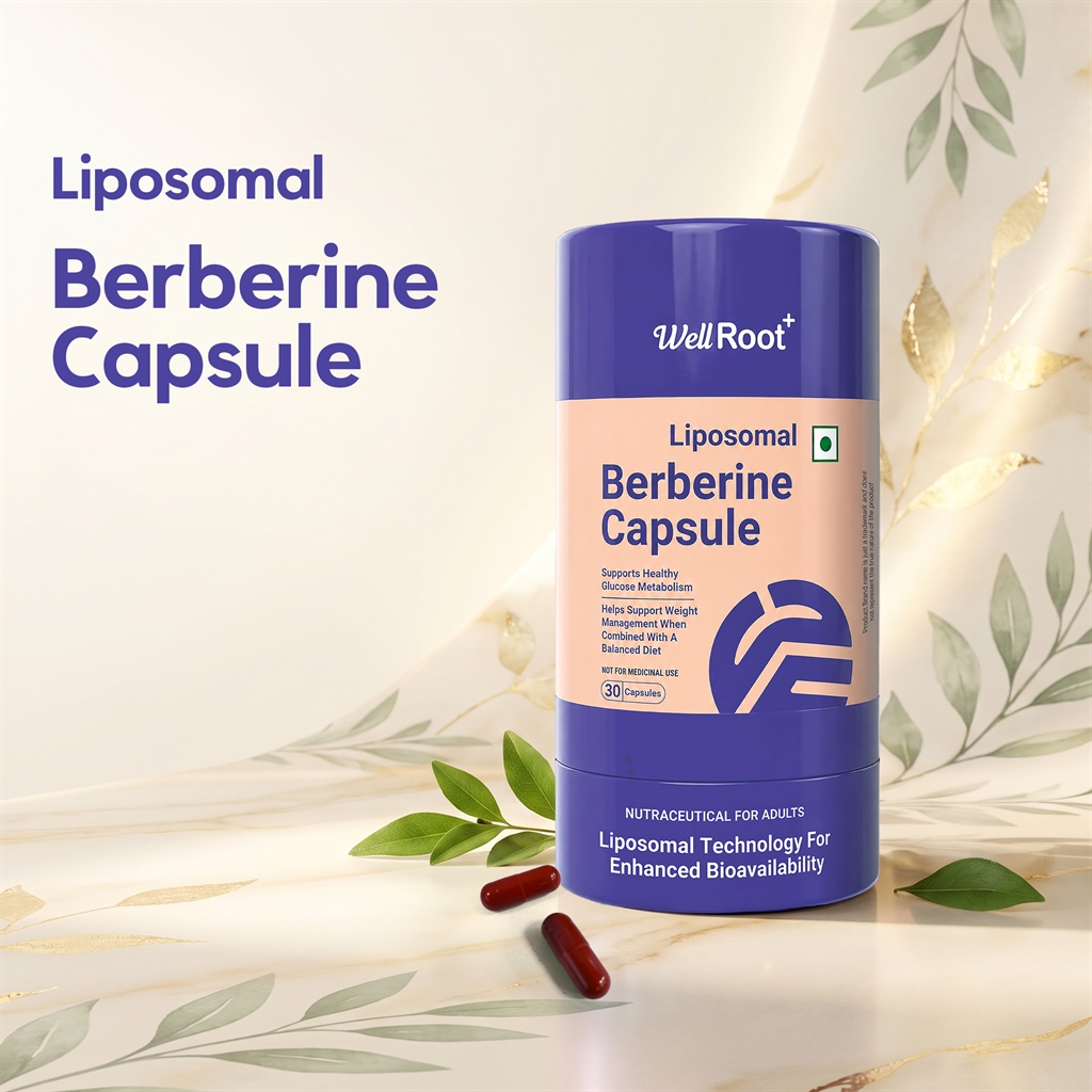 WELLROOT LIPOSOMAL BERBERINE CAPSULE