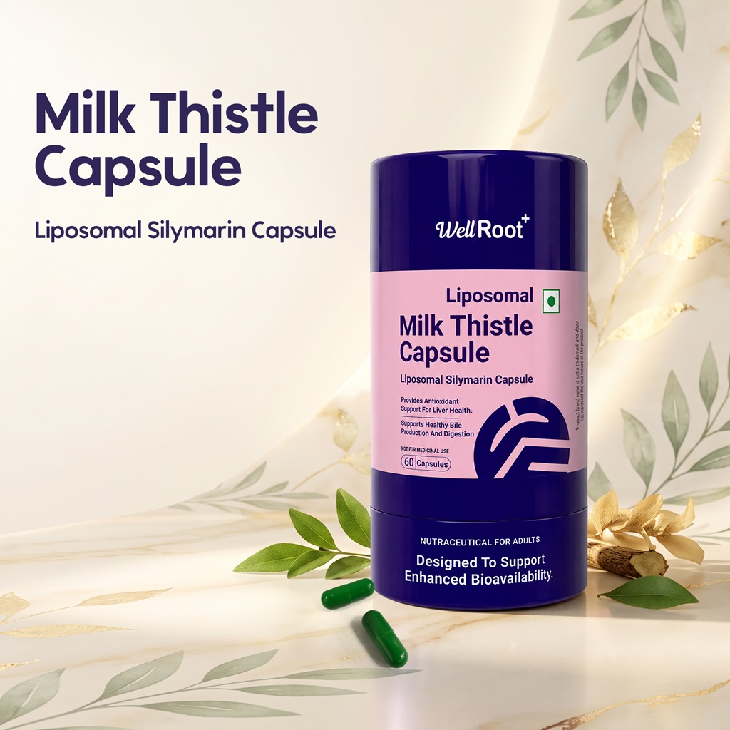 WELLROOT LIPOSOMAL MILK THISTLE CAPSULE