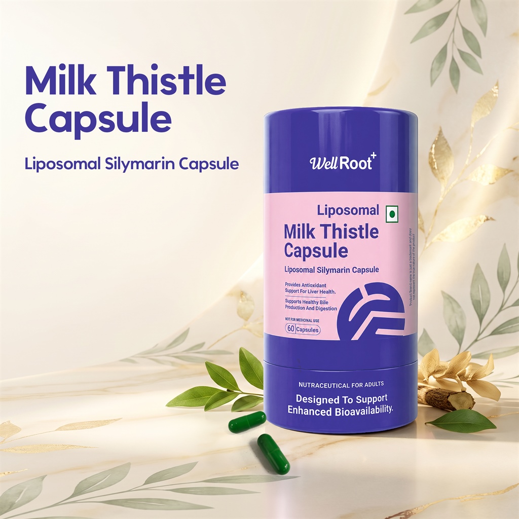WELLROOT LIPOSOMAL MILK THISTLE CAPSULE