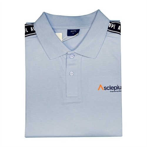 ASCLEPIUS T SHIRT -LIGHT BLUE (S)