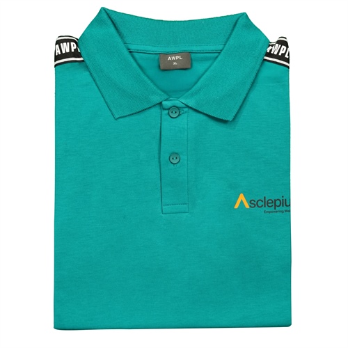 ASCLEPIUS T SHIRT -TEAL (S)