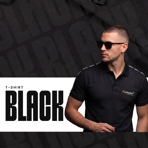 ASCLEPIUS T SHIRT -BLACK (S)