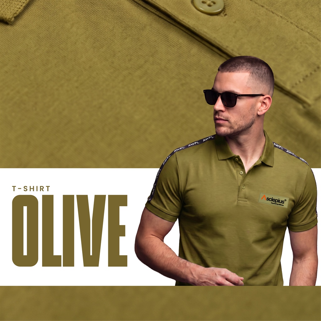 ASCLEPIUS T SHIRT -OLIVE- (L)