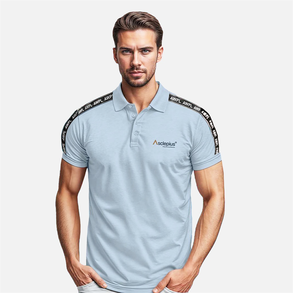 ASCLEPIUS T SHIRT -LIGHT BLUE (XXL)